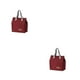 thumbnail image 3 of Monstrate Bolsa de almuerzo portátil Tela Oxford Papel de aluminio Aislamiento térmico Enfriador de alimentos Bolsa de almacenamiento de picnic Vino rojo 2piezas, 3 of 6