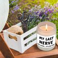 thumbnail image 4 of Birthday Gift For Women Man Bestfriend Her Him Male Girl Boy Teen Adult Christmas Thanksgiving Anniversary Idea 2024 Unique Ornament Decor Lavender Scented Candle Small Box Relief Relax Present, 4 of 6