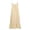 Khaki, variant on CHUMUD Summer Dresses for Women Sleeveless V-Neck Cami Maxi Dress Cute Ruffle Plaid Dress Vacation
