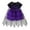 Style2-Purple, variant on HCNTES Girls Halloween Long Sleeve Letter Prints Romper Bodysuits Bowknot Ruffles Shorts Headbands Outfits(Purple,3-4 YEARS)