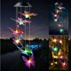 thumbnail image 1 of Campanas de viento con forma de mariposa, regalos solares, regalos para mujeres, regalos para mamá, regalos para abuela, decoración para jardín, césped, patio, mariposa decorativa Móviles, regalos de, 1 of 5