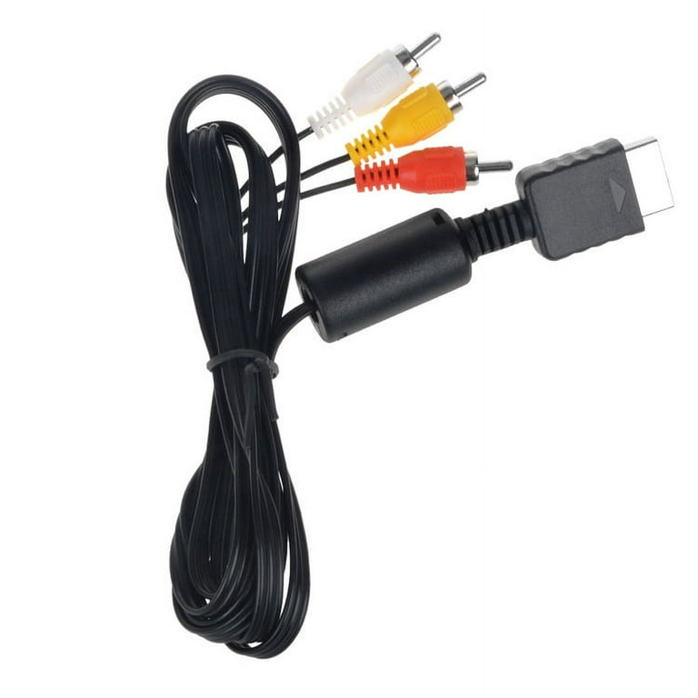 Cable Audio Y Video Rca Tv Para Play Station Ps1 Ps2 Ps3 Play 2