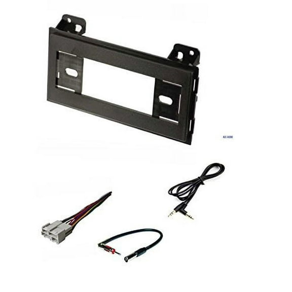 Car Stereo Dash Kit, Wire Harness, Antenna Adapter for Installing a Single Din Radio for some 1994-1997 Chevrolet Blazer Chevrolet S-10 GMC Jimmy GMC Sonoma Isuzu Hombre Oldsmobile Bravada