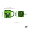 thumbnail image 6 of Zak Designs 21oz Ceramic Sculpted Mug -  Minecraft Creeper, 6 of 9