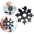 thumbnail image 4 of 18 en 1 Tournevis Multi-Outils en Acier Inoxydable Forme Flocon de Neige, 4 of 5