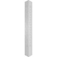 thumbnail image 3 of Ekena Millwork 12"W x 8'H Craftsman Classic Square Non-Tapered Gypsum Fretwork Column w/ Crown Capital & Crown Base, 3 of 8