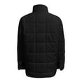 thumbnail image 7 of GEWSEY Women's Oversized Splice Quilted Lightweight Puffer Jacket Casual Padded Coat (Black, M), 7 of 7