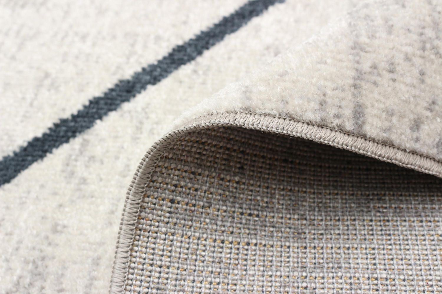 ECARPET Washable Abstract Striped Area Rug & Runner for Living Room, Bedroom, Hallway