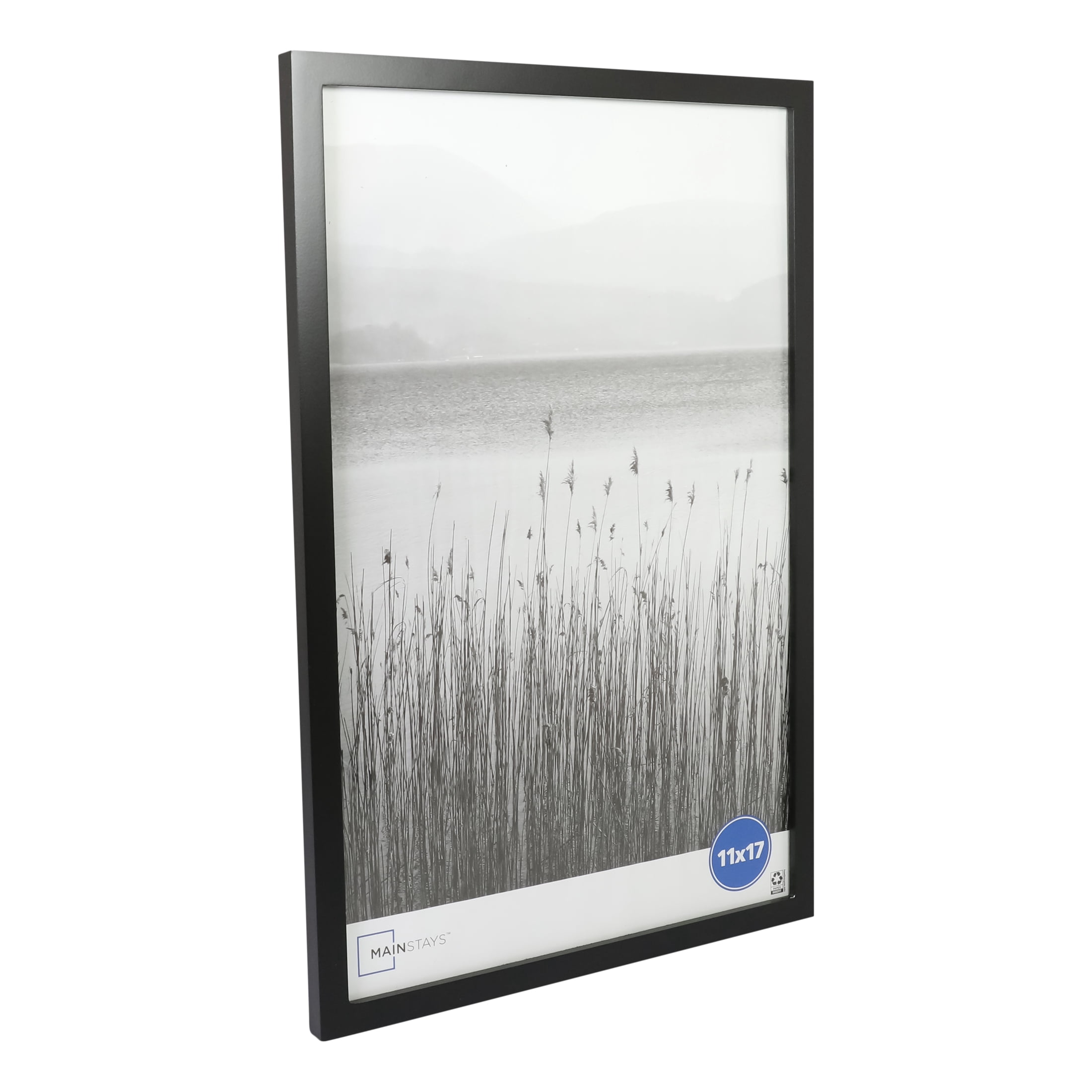 Mainstays 11x17 inch Black 0.5" Gallery Wall Picture Frame - 2 PC Set