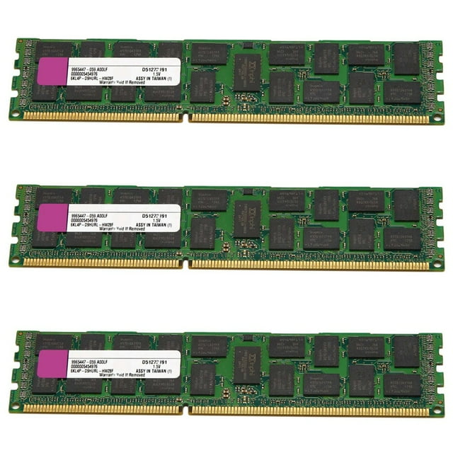 3X 4GB DDR3 Ram Memoria REG 1333MHz PC3-10600 1.5V DIMM 240 para Coputadora de Escritorio RAM Memoria