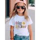 thumbnail image 1 of Camiseta gráfica "Big Sister" para niña - Algodón suave, manga corta, cuello redondo - Top informal perfecto para el verano, 1 of 7