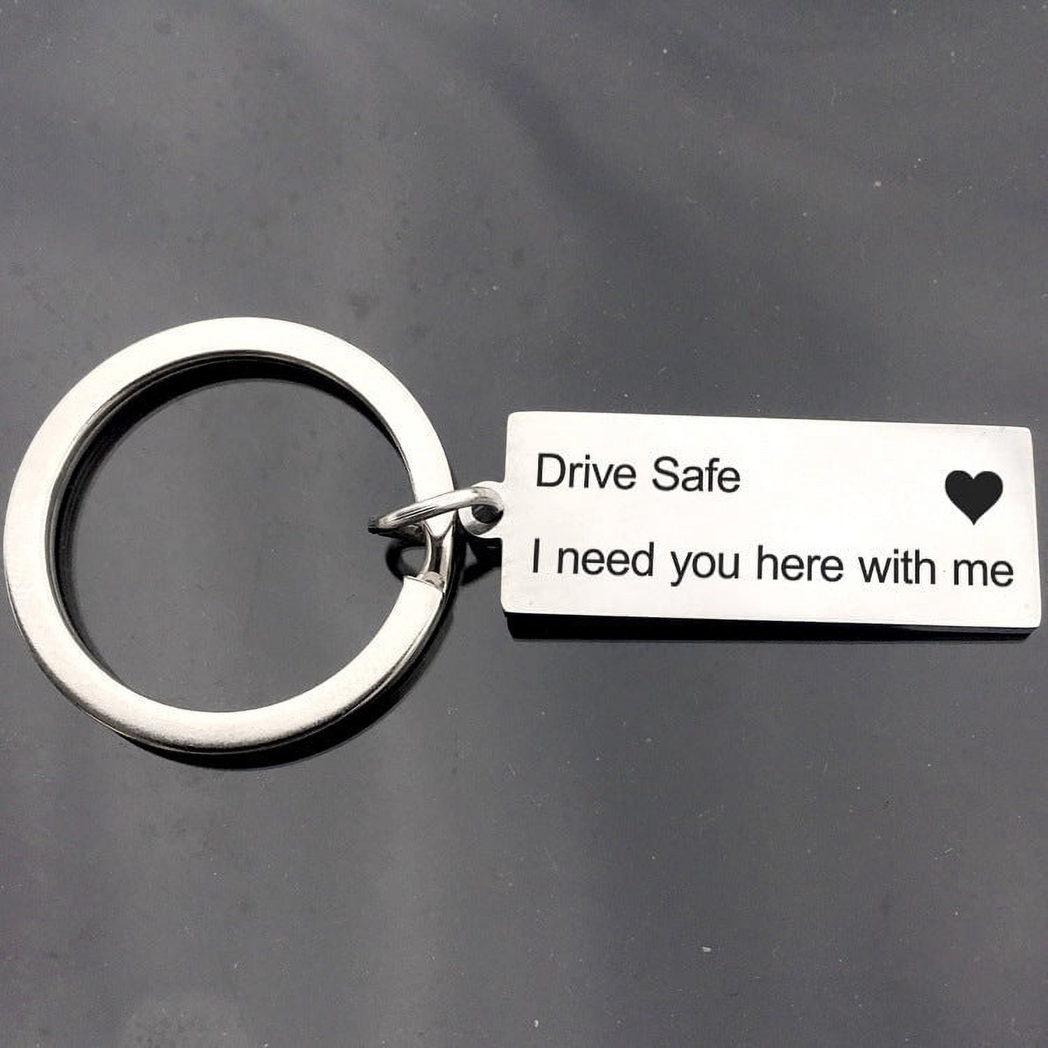 Drive Well Stainless Steel Key Ring Vacuum Plating