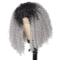 thumbnail image 3 of 14-inch Lace Front Wig - Butt African Style, Small Volume Puffy with Middle Part - for Women, 3 of 6