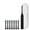Black, variant on Wovilon 8 Brush Heads Electric Toothbrush For Adults USB Charging