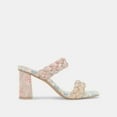thumbnail image 2 of Dolce Vita Paily Pink Floral Stella Braided Straps Slip On Heeled Sandals (Pink Floral Stella, 9.5), 2 of 9