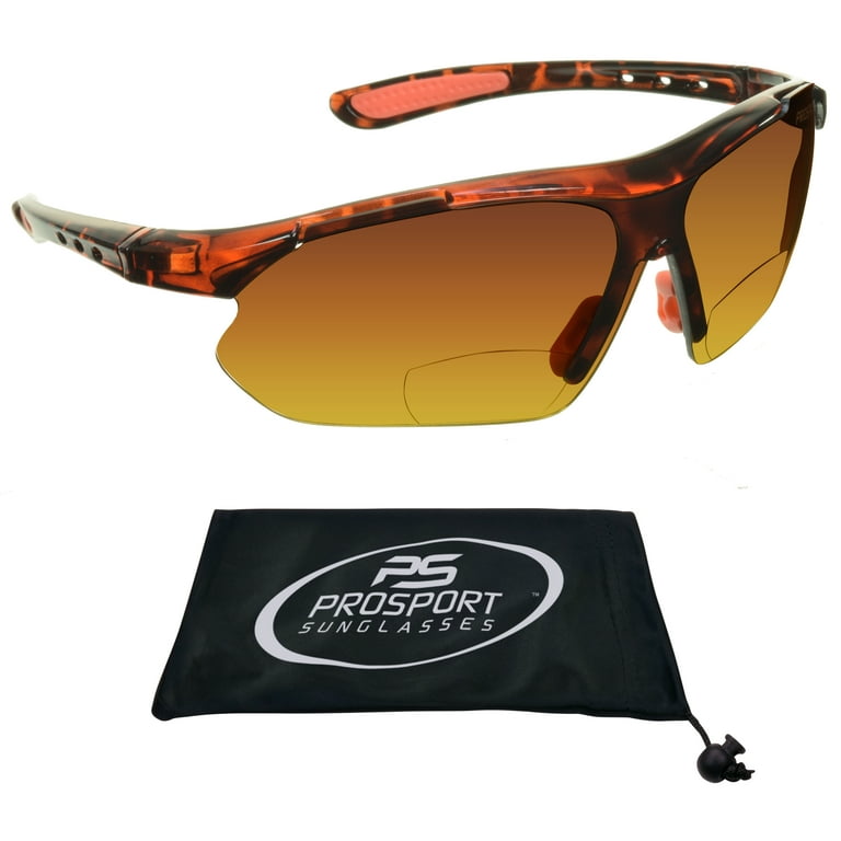 proSPORT Fishing Polarized BIFOCAL Sunglass Readers Wrap Around