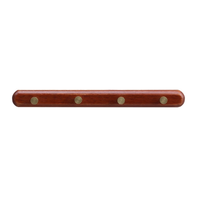 arctrm Dollhouse Hat and Coat Rack Retro Mini Clothing Rack for Scene Prop Bathroom Brown