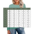 thumbnail image 3 of Topvent Women's Long Sleeve Round Neck Gradient Print Shirt Basic T-shirt Casual Autumn Tops, 3 of 5