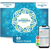 5Strands Nutrition Test- at Home Hair Analysis Kit- Tests Over 80 Key Vitamins, Minerals, Amino Acids, Supplements | Results 7-10 Days