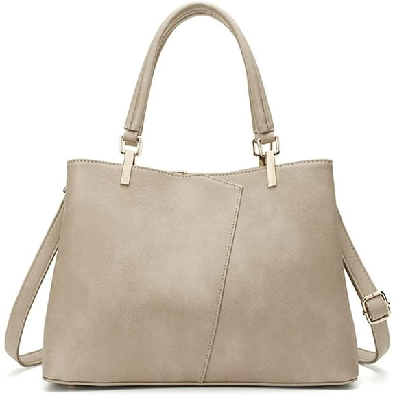 PIKADINGNIS Women’s Handbag Leather Shoulder Purse Large Capacity Crossbody Bag Hobo Travel Commute Purse