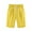 Yellow, variant on Wide Leg Shorts for Girls Clearance Bermuda Shorts for Girls Knee Length Plus Size Summer Casual Beach Elastic Waist Drawstring Comfy Trendy Long Shorts New Brown 3-4 Years