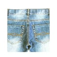 thumbnail image 4 of Bienzoe Boy's Cotton Adjustable Waist Slim Denim Pants Blue Jeans 4, 4 of 10