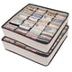 thumbnail image 3 of Cajas de almacenamiento de 1 pieza para ropa interior y otros accesorios pequeños, divisores de cajones plegables de 24 celdas para guardar calcetines, bufandas y sujetadores, 3 of 8