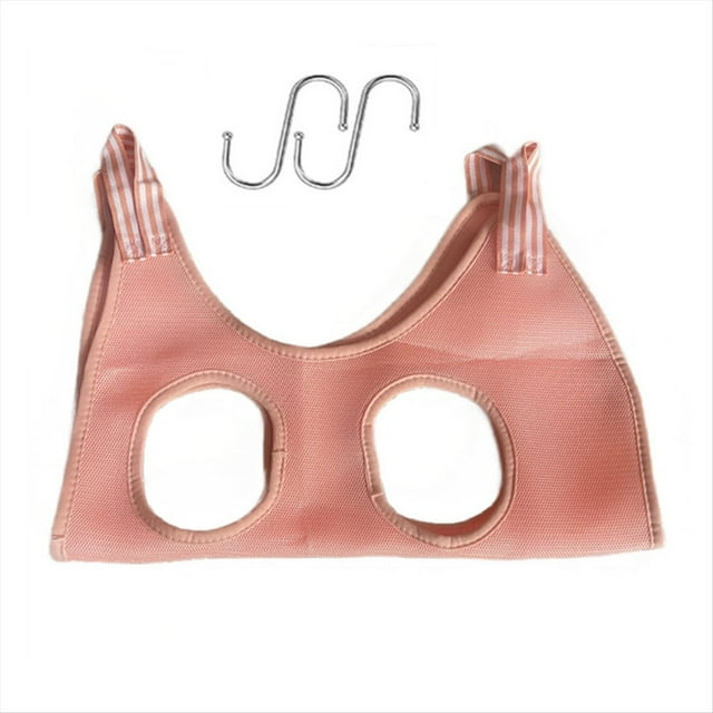 Hamaca para Cortar Uñas de Perros y Gatos, Bolsa Fija Antiarañazos, Bolsa de Sujeción para Recortes de Baño, Suministros para Colgar Mascotas,e