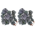 thumbnail image 2 of Artificial Reptile Plant, Artificial Plastic Plant 2PCS Easy Care Soft Texture Easy To Install With Suction Cup For Reptile Pet Nests For Fish Tanks Dual Color Begonia Leaves, 2 of 8