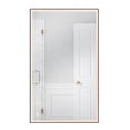 thumbnail image 7 of 60 in. x 36 in. LED Lighted Framed Rectangular Ati-Fog Bathroom Vanity Mirror in Flat Black, 7 of 7