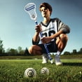 thumbnail image 2 of Warrior Lacrosse 3pk PlaySafe Balls - White - Rubber Recreational and Training Balls in Mesh Bag, 2 of 6