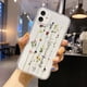 thumbnail image 3 of Funda transparente con flores para iPhone 14 Pro, iPhone 15 Pro, 13, 11, 12, 16 Pro Max, Xr, Xs Max, 7, 8 Plus, 12, 13 Mini, SE 2, 3 of 5