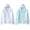 white+green(2pack), variant on 2 Pack Women's UPF 50+ UV Sun Protection Clothing Zip Up Lightweight Hoodie Sun Shirt Hiking Outdoor Performance Jackets