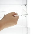thumbnail image 3 of Juvale 5-Tier Acrylic Display Case for Collectibles, Mini Action Figures and Rocks - Wall Mountable Collection Cabinet (Clear), 3 of 9