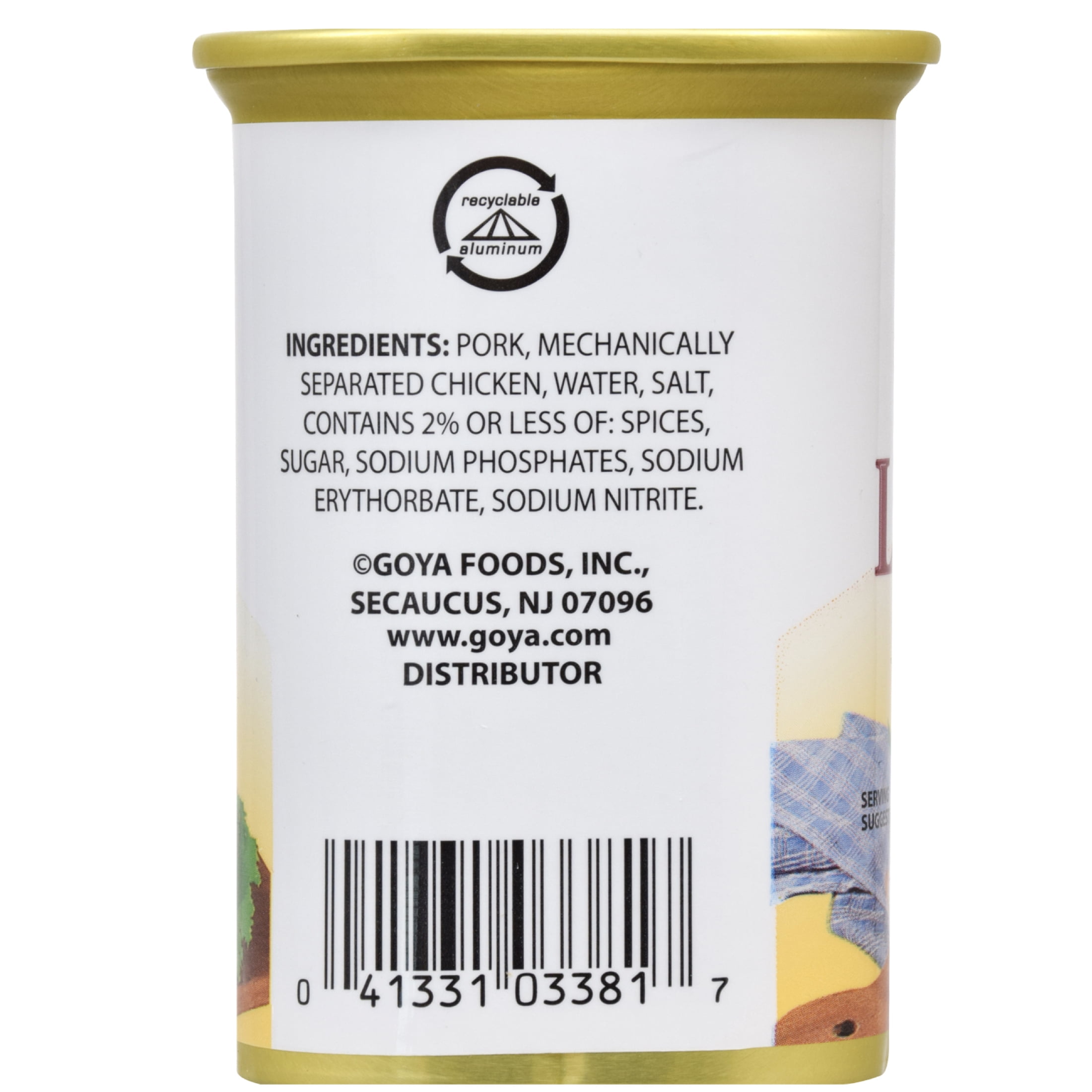 Goya Luncheon Meat, 12 oz Can