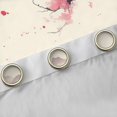 thumbnail image 4 of jejeloiu Japanese Minimalist Style Curtains Pack of 2 (42x84 Each),Pink Cherry Blossoms Curtains Blackout,Pink Beige Gray Bedroom Curtains For Adults,Breathable Home Decor, 4 of 6