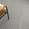 thumbnail image 6 of Nourison Palamos Indoor/outdoor Geometric Contemporary Light Grey Area Rug, 6 of 9