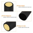 thumbnail image 3 of Uxcell 100 Pack Heat Shrink Wrap Sleeves Wine Shrink Wrap Cap Grape Shape, 32x60mm Black, 3 of 5
