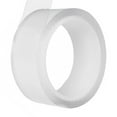thumbnail image 2 of Waterproof Kitchen Sink Strong Self\-adhesive Transparent Tape Bathroom Gap Strip Self\-adhesive Pool Water Seal transparent 100mm*3ms*0.5mm, 2 of 9