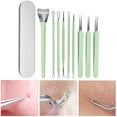 thumbnail image 4 of 1 Set Blackhead Removal Tool Double-head Sharp Portable Safe Comedones Acne Pimple Blemish Whitehead Extractor Tweezers Makeup Tools, 4 of 7