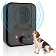 thumbnail image 1 of Anti-bark device, bark control device, dog bark deterrent with adjustable level sonic barking dog training tool, color black, 1 of 1