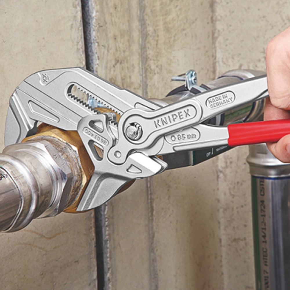 Knipex Tools KX8603-12 12 in. Chrome Vanadium Steel Pliers Wrench