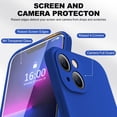 thumbnail image 2 of Compatible with iPhone 13 Case, Premium Silicone Upgraded [Camera Protection]  [Soft Anti-Scratch Microfiber Lining] Phone Case for iPhone 13 6.1 inch - Klein Blue, 2 of 14