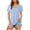 Light Blue, variant on Womens Graphic T Shirts Short Sleeve Crew Neck Solid Color Loose Fit Petite Clothing for Women,Light Blue,3XL