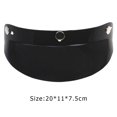 thumbnail image 3 of Motorcycle Cycling Bike Helmet Visor 3/4 Helmet Half Helmet for Halley, 3 of 7
