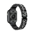 thumbnail image 2 of Worryfree Gadgets Alloy Metal Wristband for Apple Watch Black 38/40/41mm (VLS1-1-ABLK41), 2 of 7