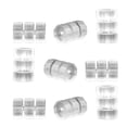 thumbnail image 3 of Miangastore 60pcs Bike Brake Cable Silicone Rings Brake Line Pipe Octagonal O-ring Bike Line Protector Cycling Accessories (Transparent), 3 of 8