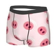 thumbnail image 2 of Disketp Cute Pig Nose Men'S Boxer Briefs,Soft And Breathable Cotton Underwear With Comfortflex Waistband, 2 of 8
