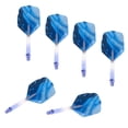 thumbnail image 1 of Wweixi 6 Pcs 2BA Filets avec Queues Fléchettes Remplacement en Bleu pour Animaux, 1 of 1