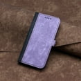 thumbnail image 6 of SaniMore Wallet Case for Google Pixel 8A 2023, Retro PU Leather Card Slots Cash Pocket Kickstand Removeable Lanyard Shockproof Anti-fall Full Protective Magnetic Cover, Purple, 6 of 9